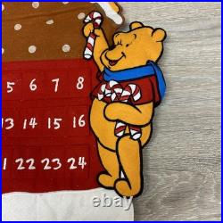 Pooh Advent Calendar Christmas Gingerbread House Piglet Hanging