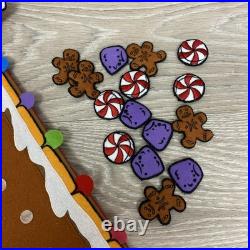 Pooh Advent Calendar Christmas Gingerbread House Piglet Hanging