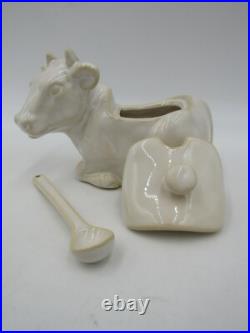 Pottery Barn 12 Days Of Christmas Maids a Cow Milking Cream & Sugar Set #B144