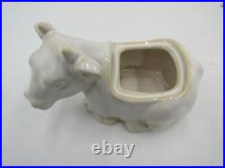 Pottery Barn 12 Days Of Christmas Maids a Cow Milking Cream & Sugar Set #B144