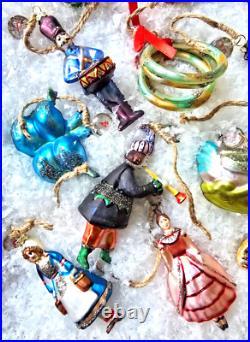 Pottery Barn 12 Days of Christmas Mercury Ornaments BRAND NEW Pottery Barn 12 Days of Christmas Mercury Ornaments BRAND NEW