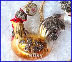Pottery Barn 12 Days of Christmas Mercury Ornaments BRAND NEW Pottery Barn 12 Days of Christmas Mercury Ornaments BRAND NEW