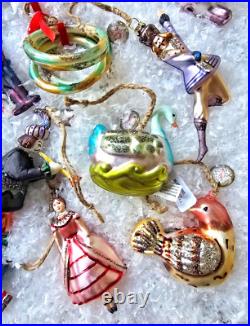 Pottery Barn 12 Days of Christmas Mercury Ornaments BRAND NEW Pottery Barn 12 Days of Christmas Mercury Ornaments BRAND NEW