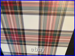 Pottery Barn Disney holiday PLAID placemat Stewart Birthday Country party SET 4