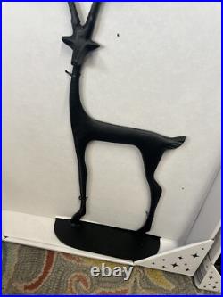 Pottery Barn Dramatic Sculpted Black Deer Set Dupe From Aldi