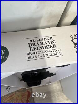 Pottery Barn Dramatic Sculpted Black Deer Set Dupe From Aldi