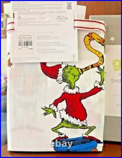 Pottery Barn Holiday Gingerbread Grinch Christmas Seuss Disney wool pillow SET