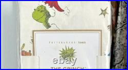 Pottery Barn Holiday Gingerbread Grinch Christmas Seuss Disney wool pillow SET h