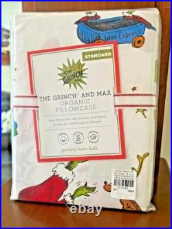 Pottery Barn Holiday Gingerbread Grinch Christmas Seuss Disney wool pillow SET h