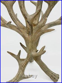 Pottery Barn Like Antler Hurricane 5 Candle Holder Decor Christmas Centerpiece Pottery Barn Like Antler Hurricane 5 Candle Holder Decor Christmas Centerpiece