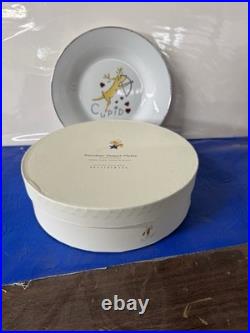 Pottery Barn Reindeer Dinner Plates Dessert Plates and Coffee Mugs