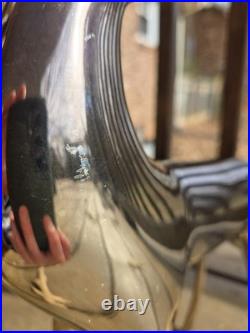 Pottery Barn Silver Plated 10 Pt Reindeer Candelabra Candle Holder 20 Tall Set