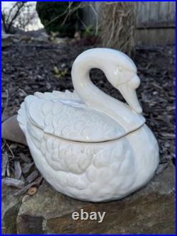 Pottery Barn Swans Soup Tureen, 12 Days of Christmas