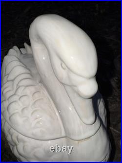 Pottery Barn Swans Soup Tureen, 12 Days of Christmas