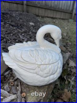 Pottery Barn Swans Soup Tureen, 12 Days of Christmas