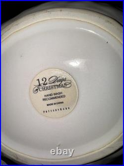 Pottery Barn Swans Soup Tureen, 12 Days of Christmas