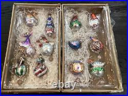 Pottery Barn Twelve Days of Christmas Mercury Glass Ornaments SET OF 12 ...