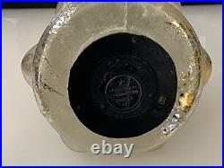 Pottery Barn Vintage Lighted Mercury Glass 7 Christmas Tree Gold Silver Table