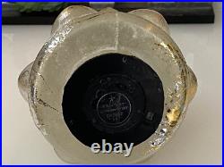 Pottery Barn Vintage Lighted Mercury Glass 7 Christmas Tree Gold Silver Table