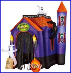 PreLit 12FT Halloween Airblown Inflatable Haunted House Archway Tunnel PreLit 12FT Halloween Airblown Inflatable Haunted House Archway Tunnel