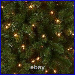 Pre-Lit Christmas Tree 6.5' Slim Style Spruce 300 Warm White Lights WithStand New