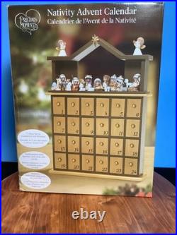Precious Moments Countdown To Christmas, Nativity Advent Calendar with Storybook