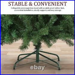 Prelit Artificial Christmas Tree +Lights 6ft/7.5ft Snow Flocked Holiday Xmas