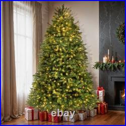 Prelit Christmas Tree Artificial 7.5ft with 2 Color & 11 Light-Modes Sturdy Base Prelit Christmas Tree Artificial 7.5ft with 2 Color & 11 Light-Modes Sturdy Base