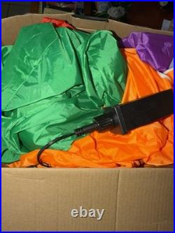 Presence Inflatables 11 FT Tall Halloween Inflatables Archway Angry Pumpkins LED