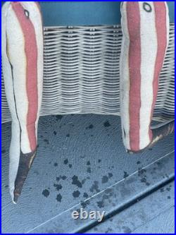 Primitive Antique American flag Uncle Sam door hanger porch sitter 4th of July Primitive Antique American flag Uncle Sam door hanger porch sitter 4th of July