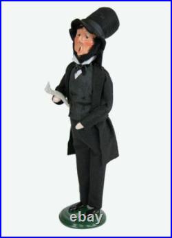 Primitive Byers Choice Historical Abraham Lincoln 564 Caroler