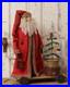 Primitive_Christmas_LARGE_OLD_TIME_SANTA_ON_CART_Standing_Doll_Figure_01_uxq