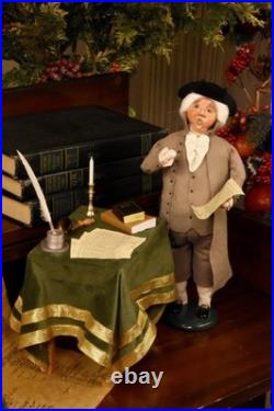 Primitive Collectable Byers Choice John Adams 572