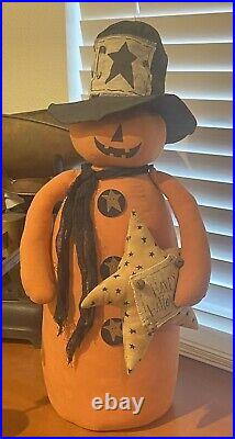 Primitive RARE Honey & Me 2014 Mr Halloween Man Jack O'Lantern NWT