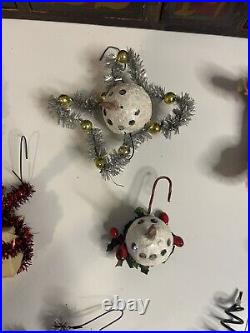 Primitives by Kathy ANNIE SCHICKEL ADVENT CALENDAR With FEATHER TREE 24 Wood Box