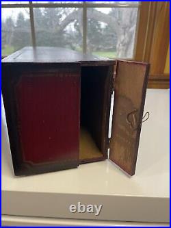 Primitives by Kathy ANNIE SCHICKEL ADVENT CALENDAR With FEATHER TREE 24 Wood Box