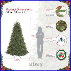 Puleo International 7 Foot Un-Lit Fraser Fir Artificial Christmas Tree Puleo International 7 Foot Un-Lit Fraser Fir Artificial Christmas Tree