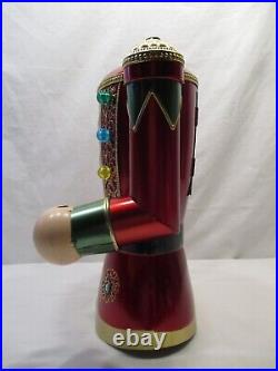 QVC Indoor/Outdoor Covered52 Metal Lighted Nutcracker Christmas Kringle Express