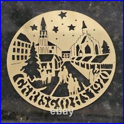 RARE 1970 Biedermann Christmas Ornament 1st Edition