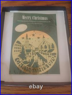 RARE 1970 Biedermann Christmas Ornament 1st Edition
