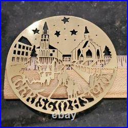 RARE 1970 Biedermann Christmas Ornament 1st Edition