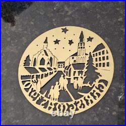 RARE 1970 Biedermann Christmas Ornament 1st Edition