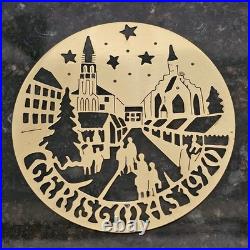 RARE 1970 Biedermann Christmas Ornament 1st Edition