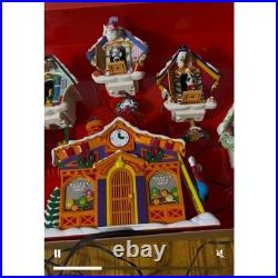 RARE 1993 Mr. Christmas Disney Mickey's Clock Shop Retail Store Display Tested