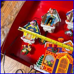 RARE 1993 Mr. Christmas Disney Mickey's Clock Shop Retail Store Display Tested