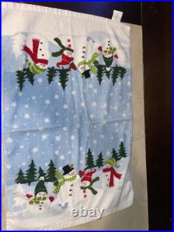 (RARE) 27+ St. Nicholas Square Snowman Dinnerware Collection! 