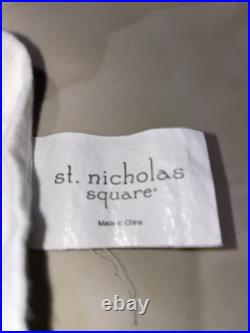 (RARE) 27+ St. Nicholas Square Snowman Dinnerware Collection! 