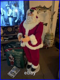 RARE 60 Animated Motion Dancing Santa Life Size Christmas 2003 Dancing Works