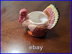 RARE BICO 9-Piece Fall Harvest Pumpkin Ceramic Decor Collection Cornucopia