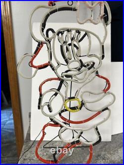 RARE Gemmy Disney Christmas 29 LED Minnie Mouse Neon Sign Light Rope RARE Gemmy Disney Christmas 29 LED Minnie Mouse Neon Sign Light Rope